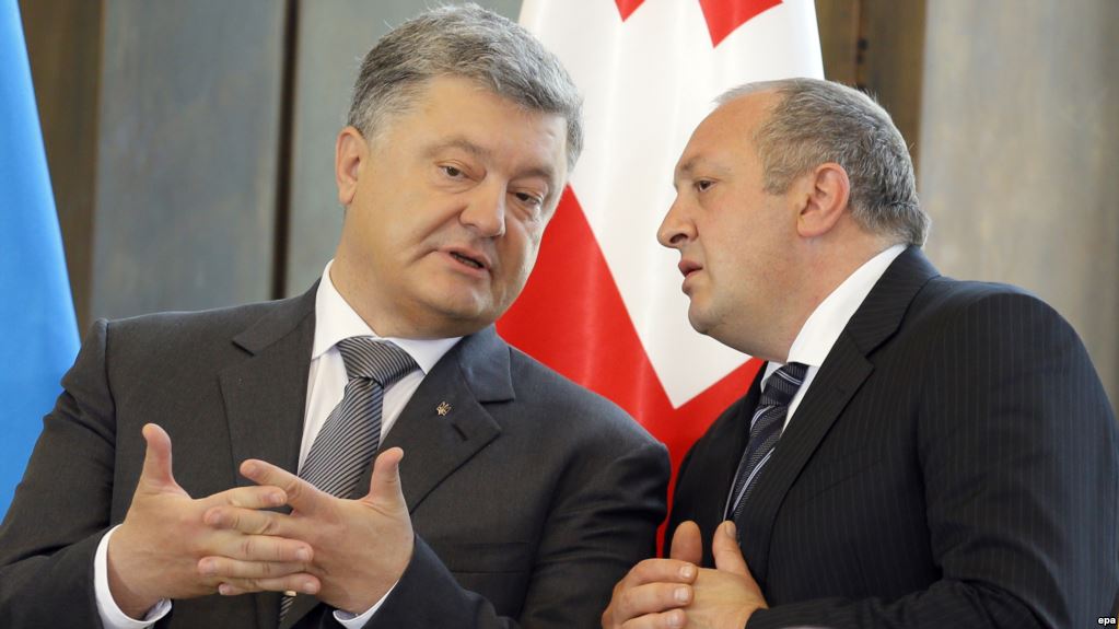 Порошенко и Маргвелашвили осудили посету Путина Абхазији