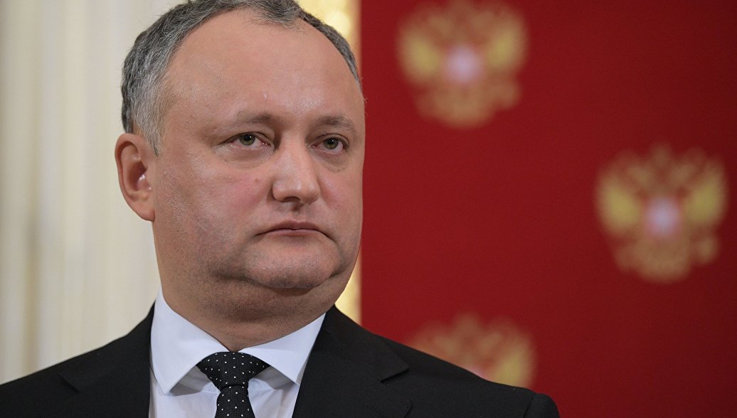 Додон: Влада жели да добије подршку Запада