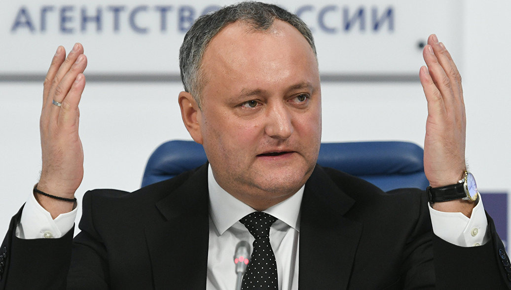 Додон: Влада има за циљ подривање стратешког партнерства између Русије и Молдавије