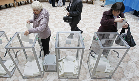 Избори у Украјини: појавили се први прелиминарни резултати