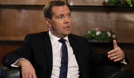 Premijer RF Dmitrij Medvedev: figura Asada ništa ne rešava