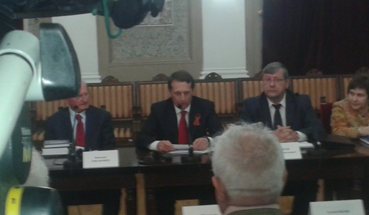 Председник руског парламента Сергеј Наришкин у посети Београду