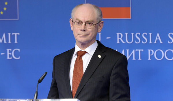 Херман ван Ромпај запретио Русији новим санкцијама