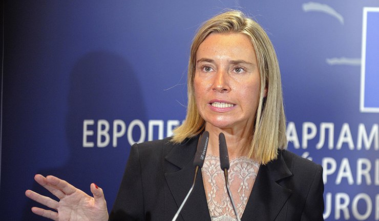Šefica diplomatije EU: Nije bilo pritiska SAD prilikom uvođenja sankcija Rusiji