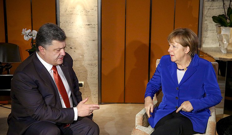 Порошенко и Меркел о већој мисији ОЕБС-а на руско-украјинској граници