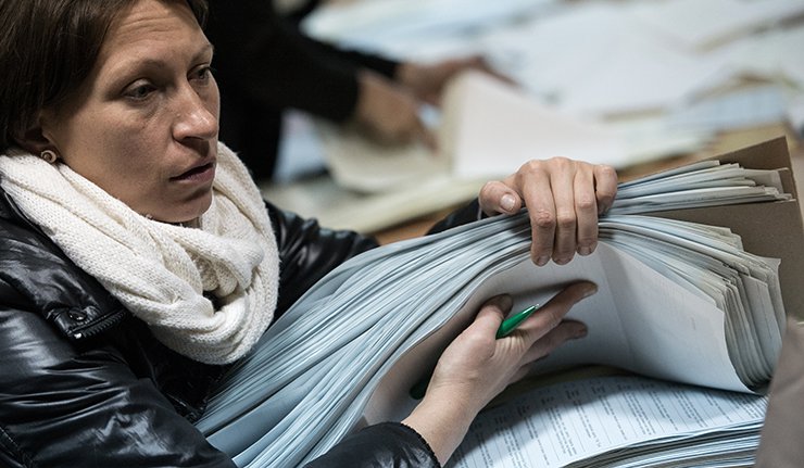 Пребројано преко 50% гласова на изборима за украјинску Раду