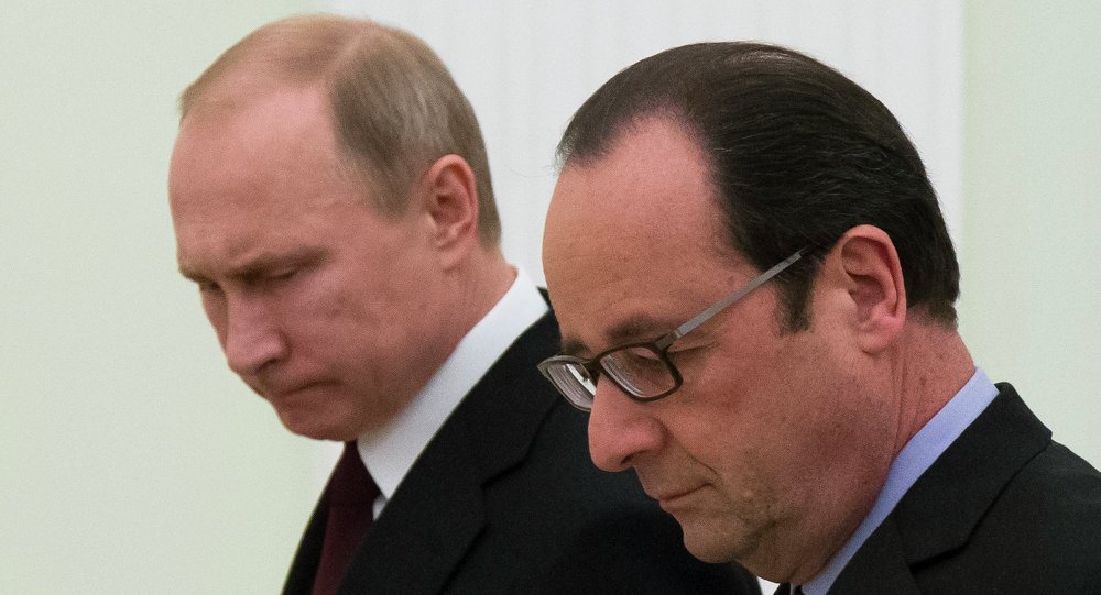 Путин и Оланд у Јеревану о Украјини и „мистралима“