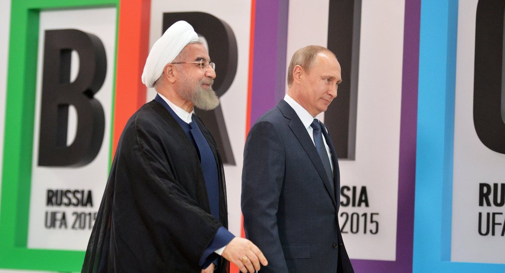 Путин и Рохани на пленарној седници