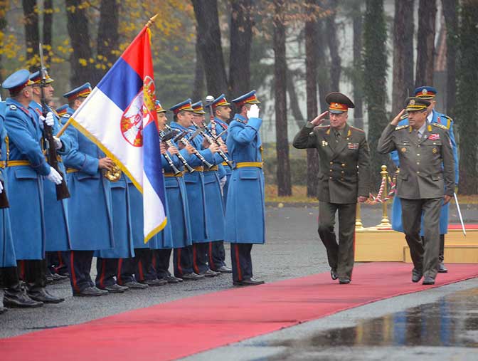 Начелник Генералштаба војске Белорусије у Србији