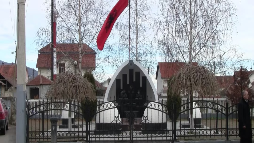 Споменик терористичкој ОВПМБ у централној Србији