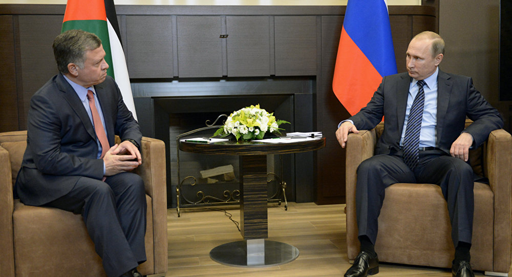 Председник Путин и краљ Јордана разговорали o ситуацији на Блиском истоку