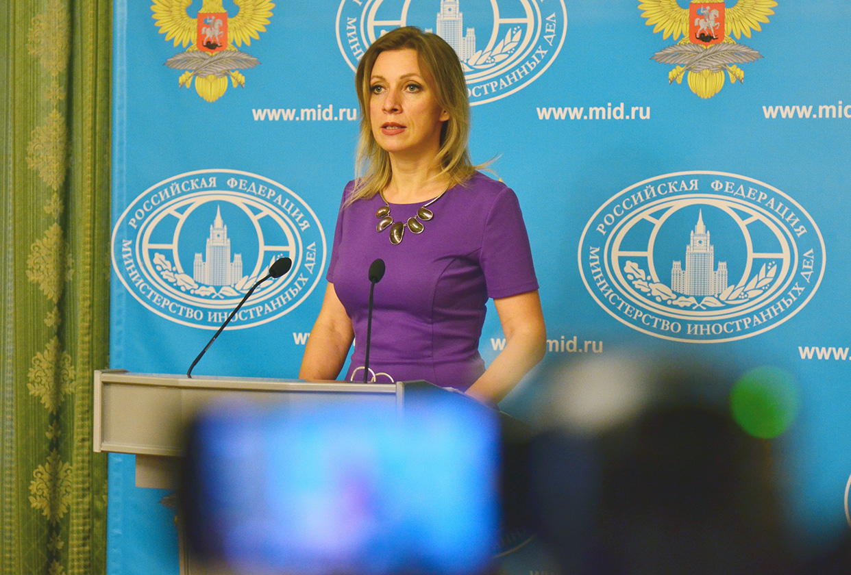 Захрова: Један од задатака САД је стварање сопствене зоне утицаја у Сирији