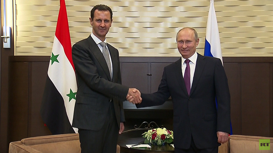 РТ: Борба против тероризма у Сирији се ближи крају - састанак Путина и Асада