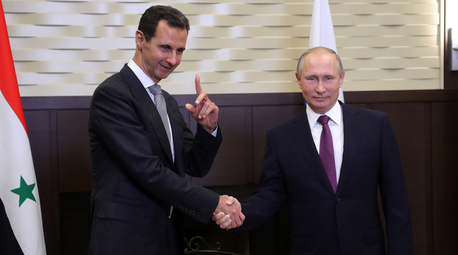 Путин и Асад: Успоставити миран живот и политички процес