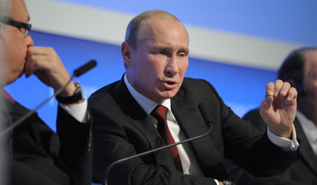 Јединствена Русија предложила Путина за председничког кандидата