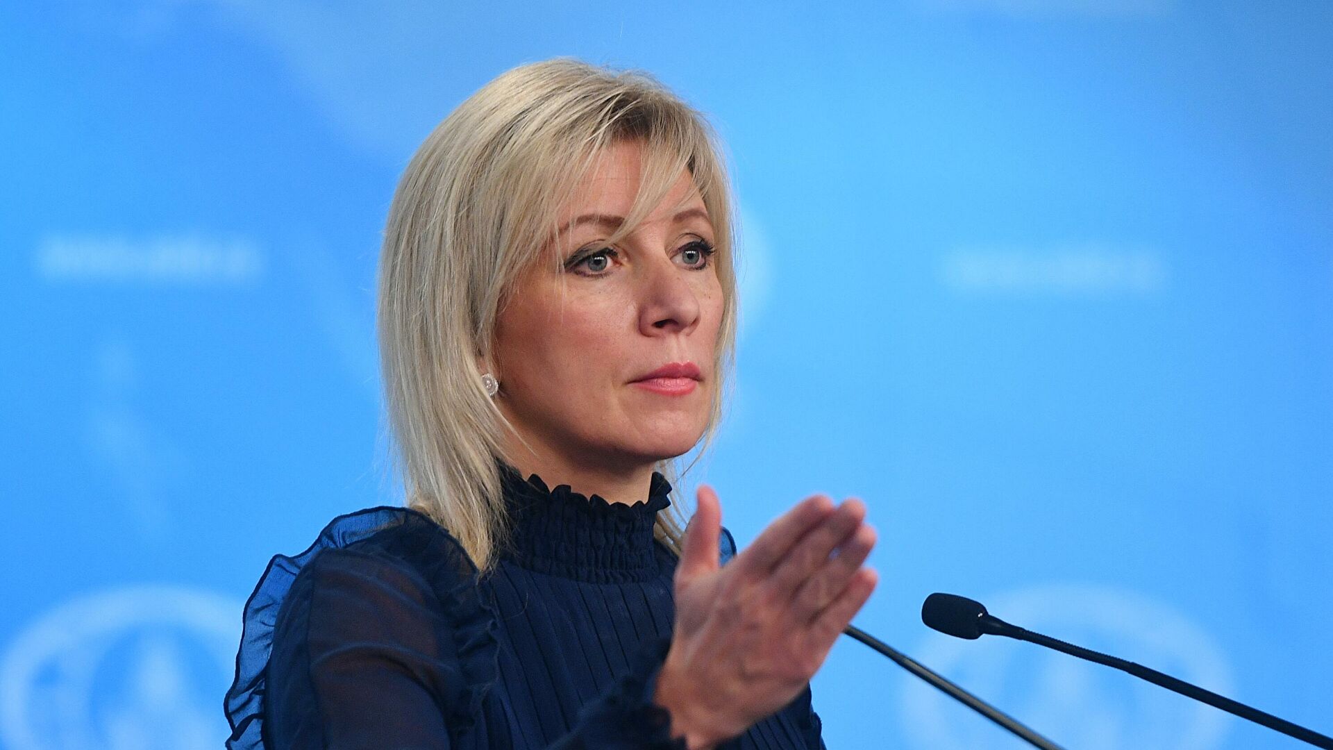 Захарова: Саопштења западних земаља о ситуацији са Наваљним и неодобреним протестима у Русији су пуштена као са траке и изрежирана
