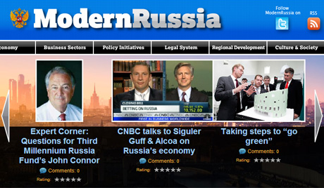 Власти РФ отвориле су сајт Modern.Russia.com