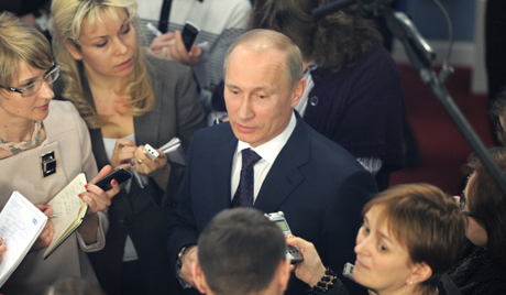 Владимир Путин: о акцијама полиције на скуповима