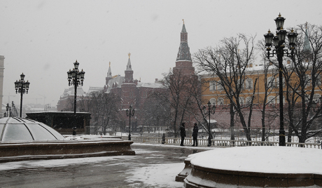 Москва под великим снегом