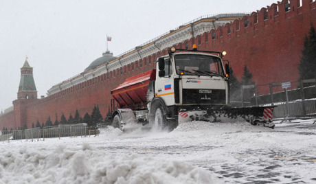 У Москви рекордне количине снега