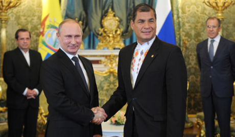 Председник Еквадора признао да му је Путин узор