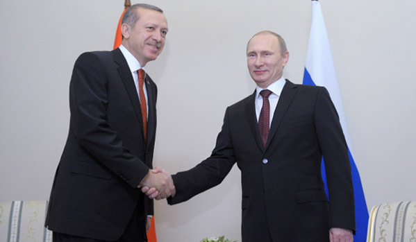 Путин и Ердоган разговарали о Криму