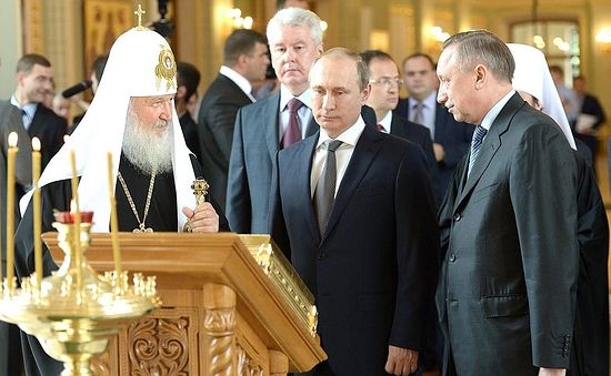 Путин посетио рестаурирани храм Светог кнеза Владимира