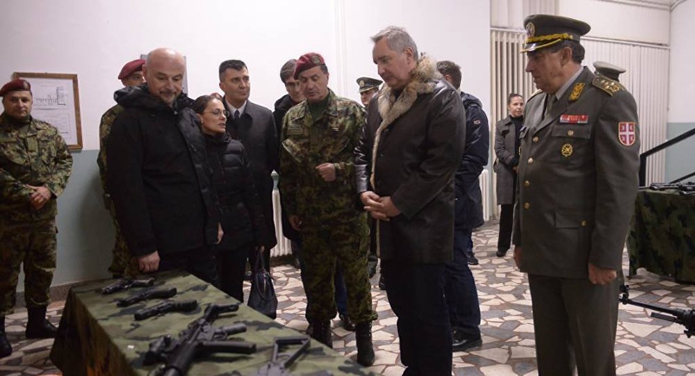 Рогозин посетио Специјалну бригаду Војске Србије