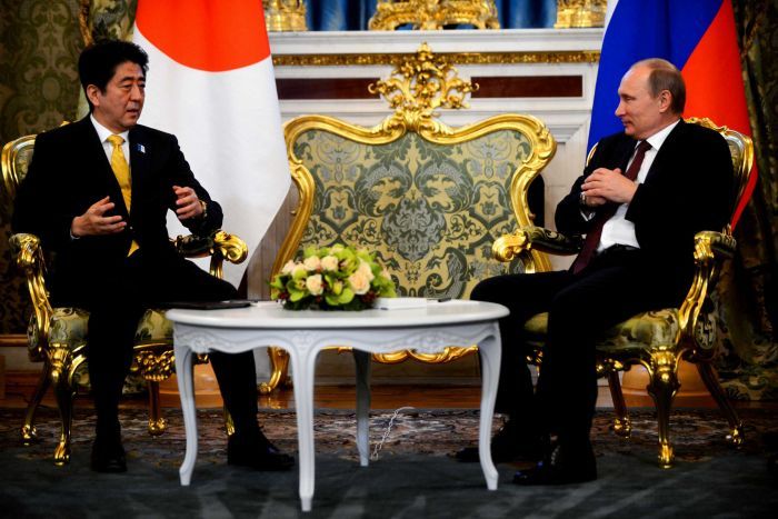 Путин и Абе 2. септембра о мировном споразуму