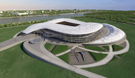 Navijačka zona u Evropi, stadion u Aziji