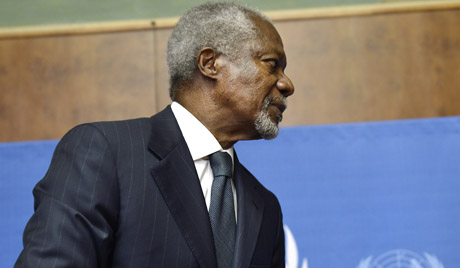 Kofi Anan imitira glumca Morgana Frimena