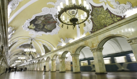 У московском метроу дува мећава